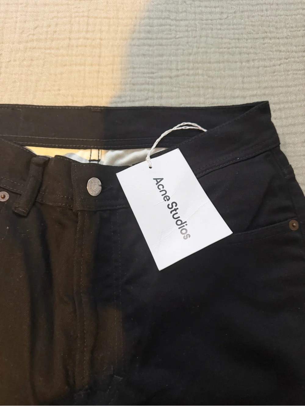 Acne Studio Black Jeans NWT size 28/34